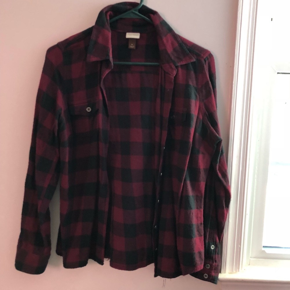 Black and Red Cozy Flannel